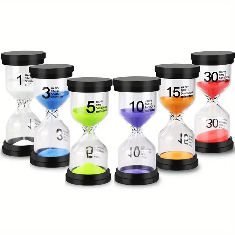 Time-Telling Magic: Colorful Sand Timers for Kids